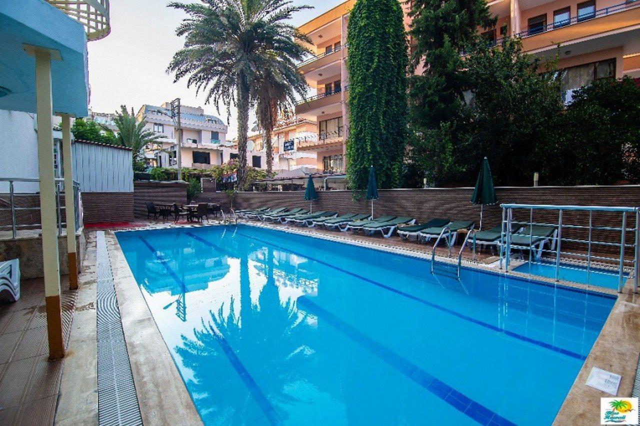 Kleopatra blue hawai hotel Alanya Bagian luar foto
