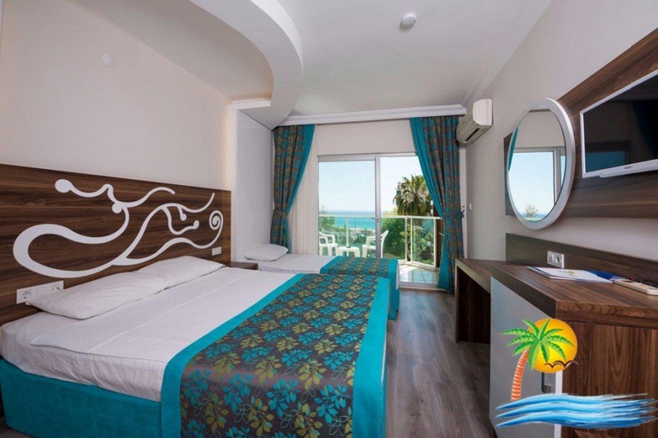 Kleopatra blue hawai hotel Alanya Bagian luar foto