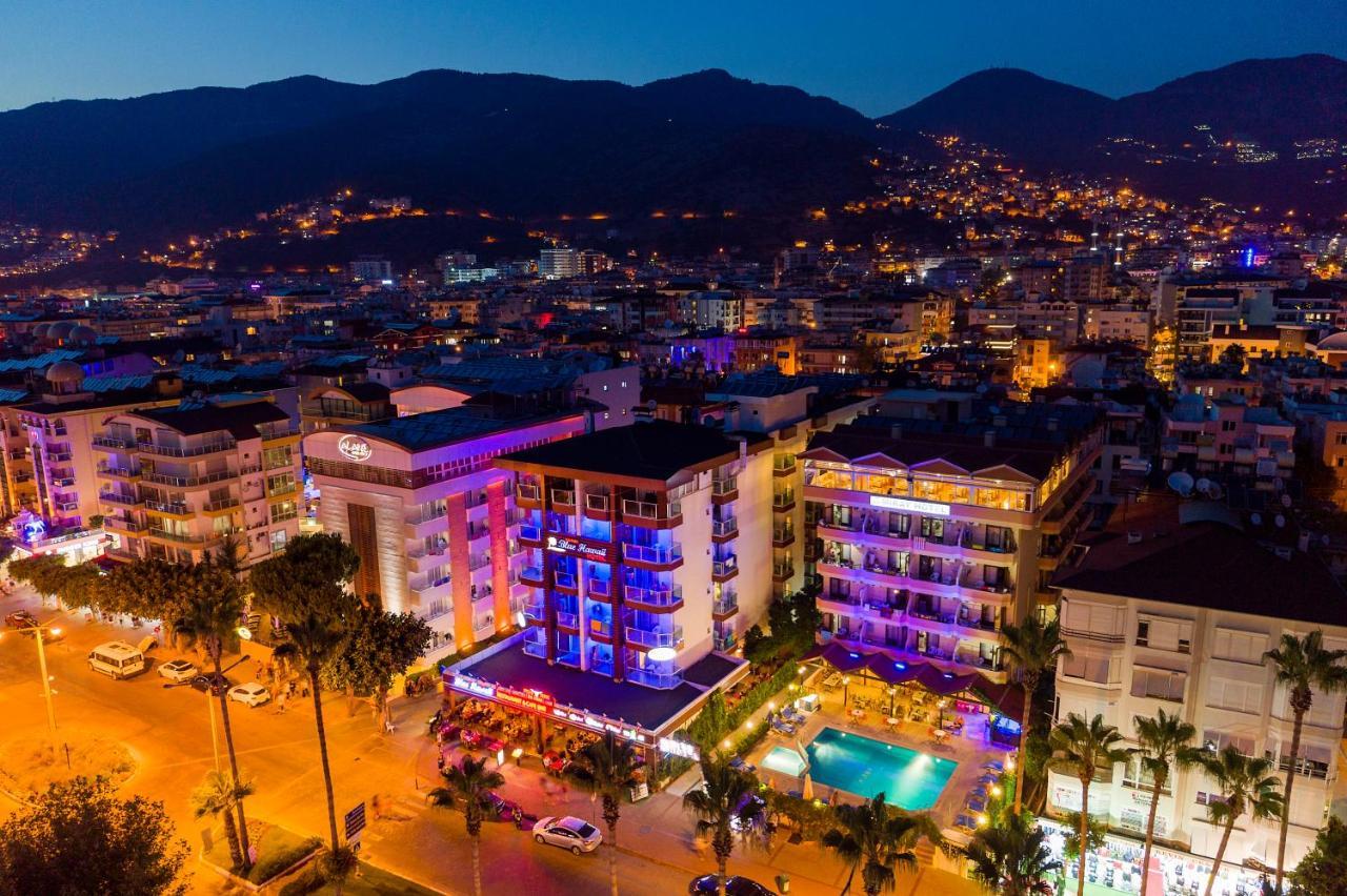 Kleopatra blue hawai hotel Alanya Bagian luar foto