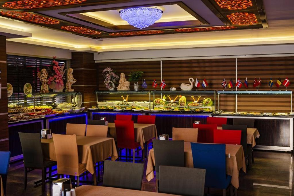Kleopatra blue hawai hotel Alanya Bagian luar foto