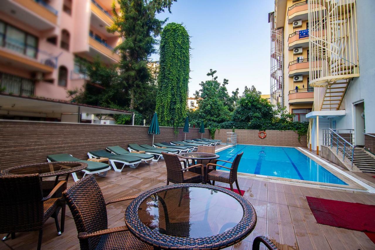 Kleopatra blue hawai hotel Alanya Bagian luar foto